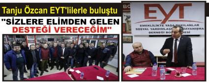 Tanju zcan EYT'lilerle bulutu