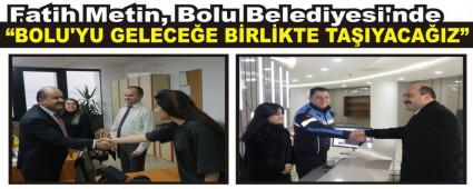 Fatih Metin, Bolu Belediyesi'nde