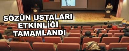 SZN USTALARI ETKNL TAMAMLANDI