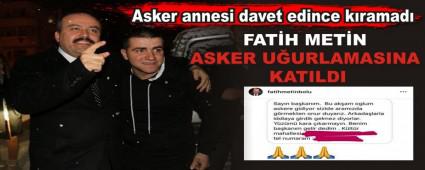 Asker annesi davet edince kramad