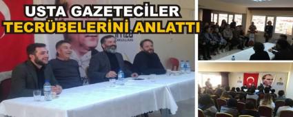USTA GAZETECLER TECRBELERN ANLATTI
