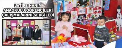 LATFE HANIM ANAOKULU RENCLER ALIMALARINI SERGLED