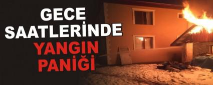 GECE SAATLERNDE YANGIN PAN