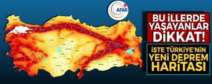 DEPREM RSK EN YKSEK LLER