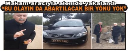 Makam aracyla alemde yakaland