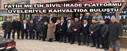 FATH METN SVL RADE PLATFORMU YELERYLE KAHVALTIDA BULUTU