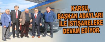 KARSU, BAKAN ADAYLARI LE STARELERE DEVAM EDYOR