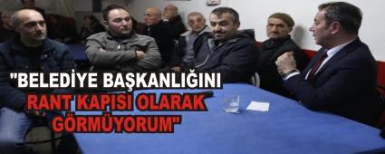 "BELEDYE BAKANLIINI RANT KAPISI OLARAK GRMYORUM"