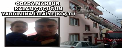 ODADA MAHSUR KALAN OCUUN YARDIMINA TFAYE KOTU