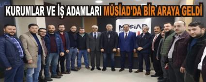 KURUMLAR VE  ADAMLARI MSAD\'DA BR ARAYA GELD
