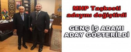 MHP Takesti adayn deitirdi