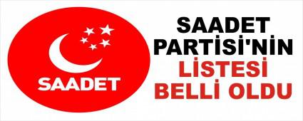 SAADET PARTS'NN LSTES BELL OLDU