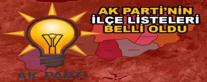 AK PART'NN LE LSTELER BELL OLDU