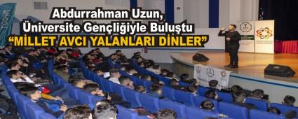 Abdurrahman Uzun, niversite Genliiyle Bulutu
