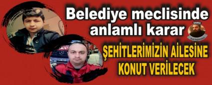 Belediye meclisinde anlaml karar