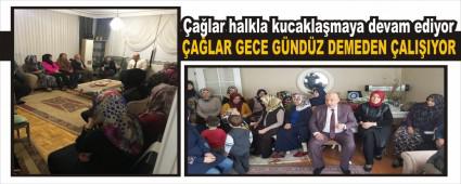 alar halkla kucaklamaya devam ediyor