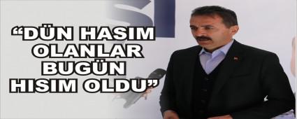 NURETTN DOANAY: DN HASIM OLANLAR BUGN HISIM OLDU