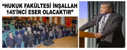 HUKUK FAKLTES NALLAH 145\'NC ESER OLACAKTIR