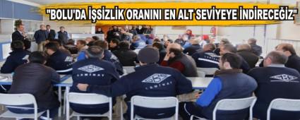 \"BOLU\'DA SZLK ORANINI EN ALT SEVYEYE NDRECEZ\"