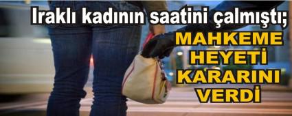 Irakl kadnn saatini almt