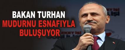BAKAN TURHAN MUDURNU ESNAFIYLA BULUUYOR