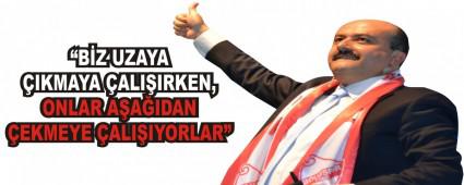 BZ UZAYA IKMAYA ALIIRKEN, ONLAR AAIDAN EKMEYE ALIIYORLAR