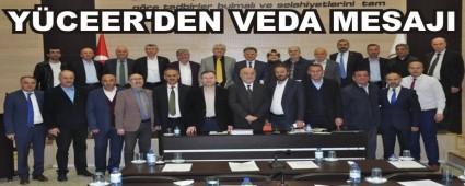 YCEER\'DEN VEDA MESAJI