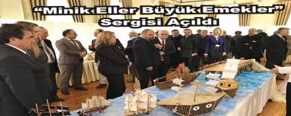    Minik Eller Byk Emekler Sergisi Ald