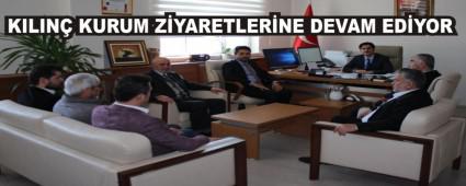 KILIN KURUM ZYARETLERNE DEVAM EDYOR