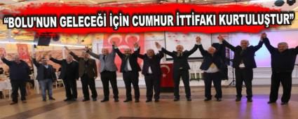 METN; BOLU\'NUN GELECE N CUMHUR TTFAKI KURTULUTUR