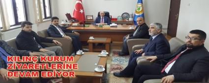 KILIN KURUM ZYARETLERNE DEVAM EDYOR