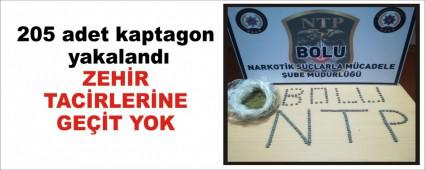 205 adet kaptagon yakaland