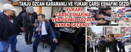 TANJU ZCAN KARAMANLI VE YUKARI ARI ESNAFINI GEZD