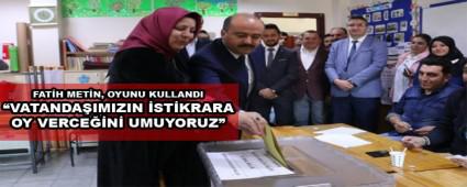 FATH METN, OYUNU KULLANDI