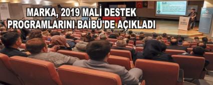 MARKA, 2019 MAL DESTEK PROGRAMLARINI BAB\'DE AIKLADI