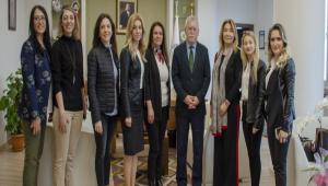 Kanser Haftas\'nda Rektr Aliarl\'ya Ziyaret