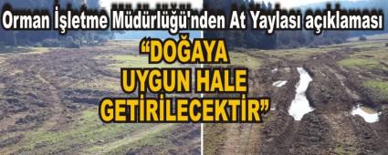 Orman letme Mdrl\'nden At Yaylas aklamas