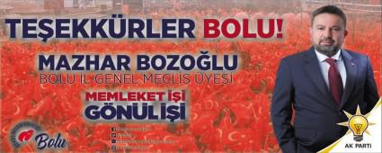 Bozolu mazbatasn ald