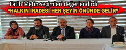 Fatih Metin seimleri deerlendirdi