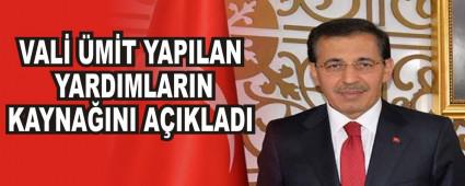 VAL MT YAPILAN YARDIMLARIN KAYNAINI AIKLADI