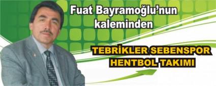 TEBRKLER SEBENSPOR HENTBOL TAKIMI