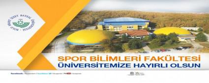 Spor Bilimleri Fakltesi Resmi Gazete de yaymland