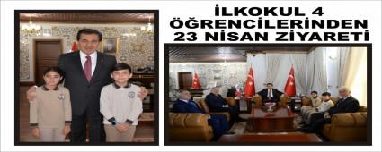 LKOKUL RENCLERNDEN 23 NSAN ZYARET