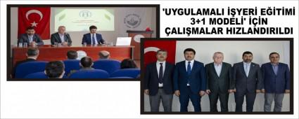 UYGULAMALI YER ETM 3+1 MODEL\' N ALIMALAR HIZLANDIRILDI