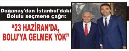 Doanay\'dan stanbul\'daki Bolulu semene ar