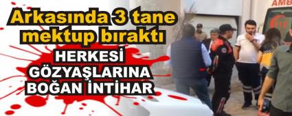 Arkasnda 3 tane mektup brakt