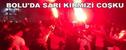 BOLU\'DA SARI KIRMIZI COKU