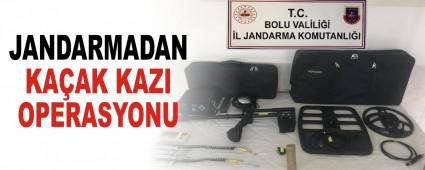 JANDARMADAN KAAK KAZI OPERASYONU