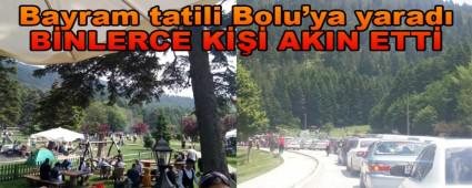 Bayram tatili Bolu\'ya yarad