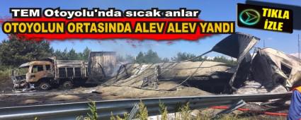 TEM Otoyolu\'nda scak anlar